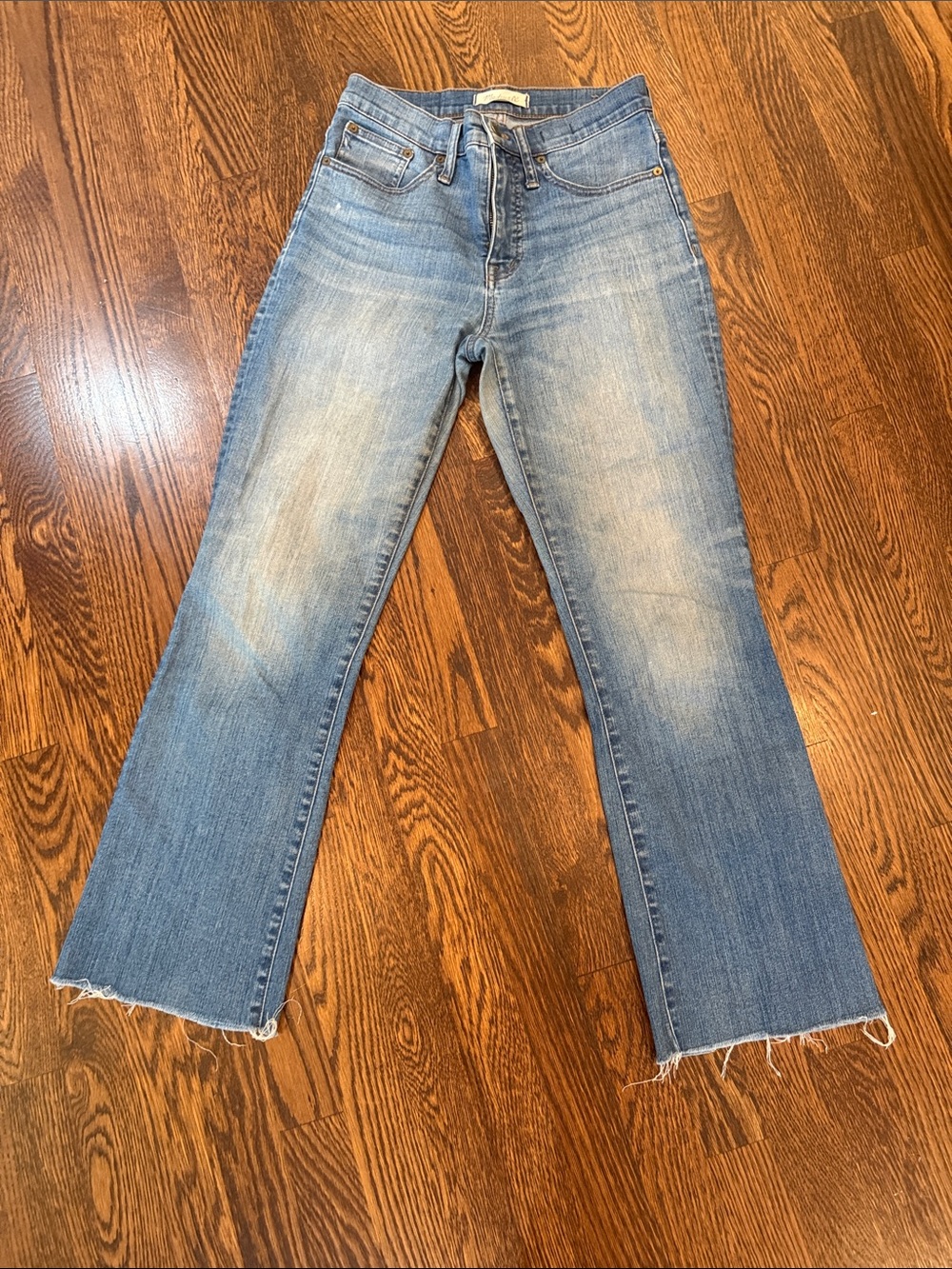 Madewell High-Rise Flare Ankle length Jeans - Light Blue